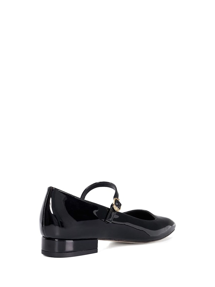 Dune London Black Habbs Buckle Mary Jane Shoes - Image 2 of 5