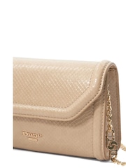 Braun - Dune London Bellini Clutch mit Umschlag und Bordürendetail - Bild 3 von 5