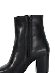 Dune London Black Paxten Smart Western Ankle Boots - Image 6 of 6
