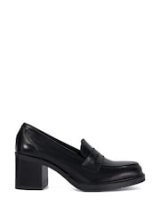 Dune London Grateful Heeled Penny Mokasini - Slika 2 iz 6