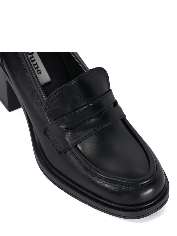 Dune London Grateful Heeled Penny Mokasini - Slika 6 iz 6