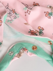 Rosa/Ecru - Cath Kidston Floral Baby 100% Cotton Sleepsuits 3 Pack - Bild 11 von 11