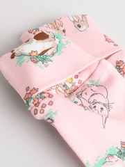 Rosa/Ecru - Cath Kidston Floral Baby 100% Cotton Sleepsuits 3 Pack - Bild 9 von 11