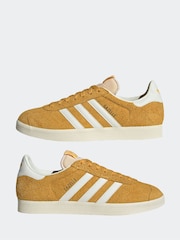 Żółty/biały - Buty Adidas Originals Gazelle - Image 5 of 10