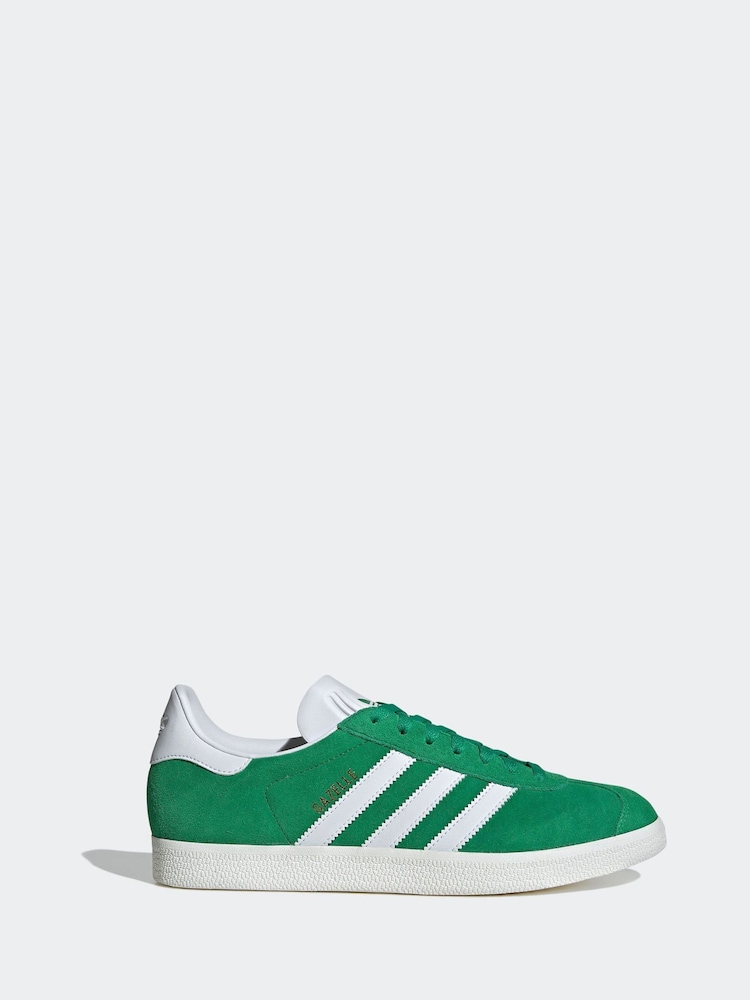 adidas Originals Green Gazelle Trainers - Image 1 of 9