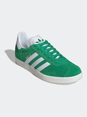 adidas Originals Green Gazelle Trainers - Image 3 of 9