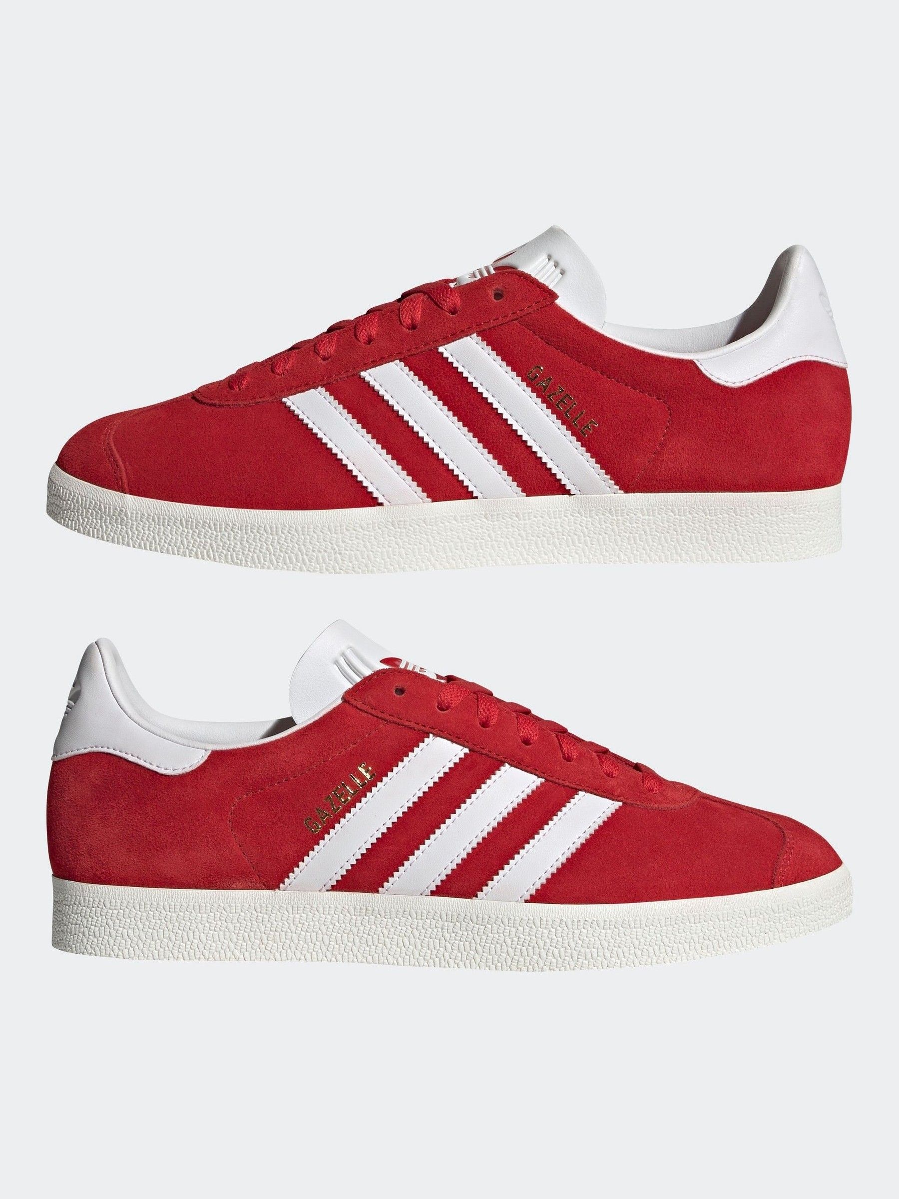 Red and white adidas trainers new arrivals