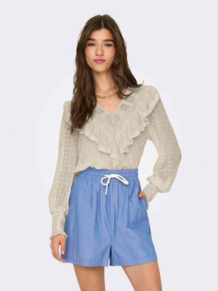 ONLY Dobby Frill Top - Bild 2 von 5