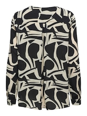 ONLY Black Long Sleeve Graphic Print Shirt - Image 6 of 6