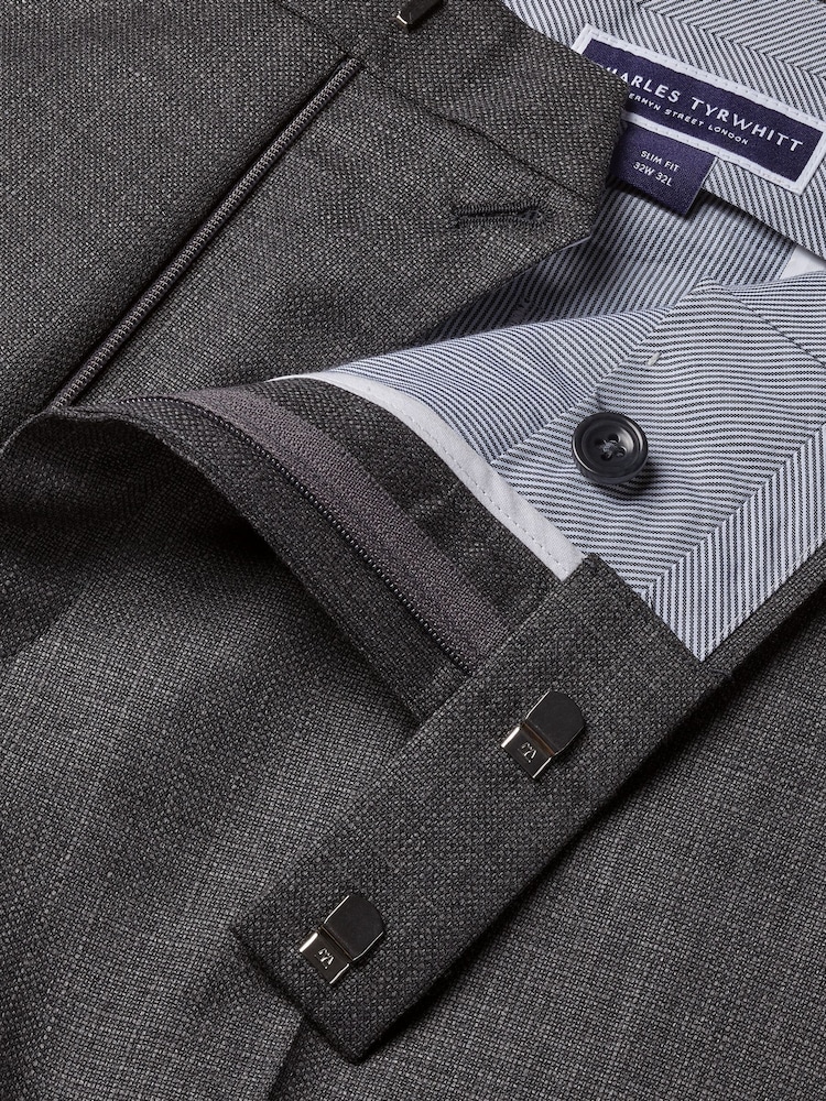 Charles Tyrwhitt зауженный костюм итальянского роскоши: брюки - Image 4 of 4