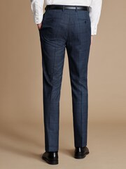 Charles Tyrwhitt Blue Ultimate POW SF Trousers - Image 3 of 4