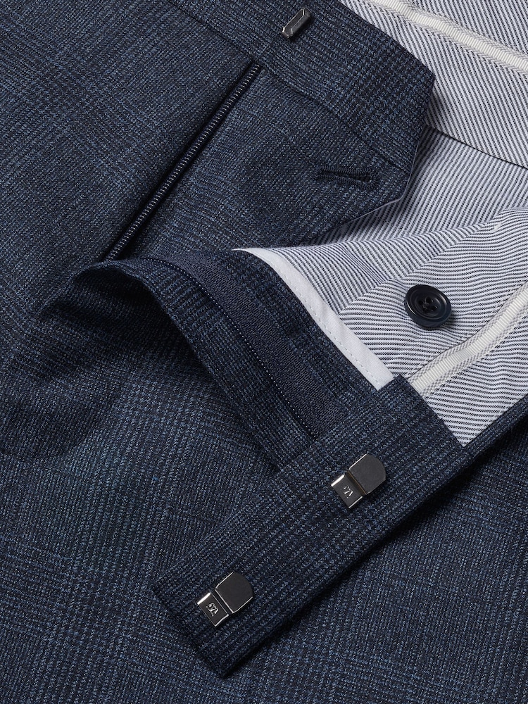 Charles Tyrwhitt Blue Ultimate POW SF Trousers - Image 4 of 4