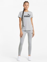 Gris claro - Puma Womens Essentials Leggings - Imagen 3 de 5