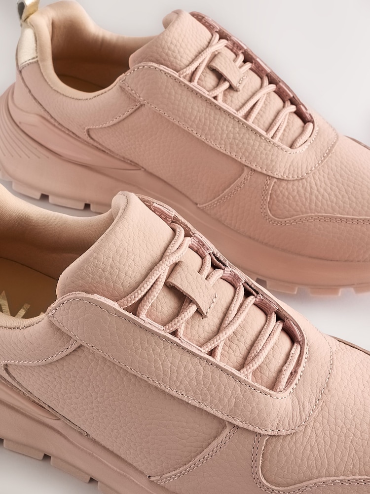 Rosa nude - Forever Comfort® Leather Wedge Lace Up Trainers - Imagen 10 de 10 Rosa nude - Forever Comfort® Leather Wedge Lace Up Trainers - Imagen 10 de 10