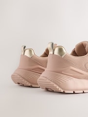 Rosa nude - Forever Comfort® Leather Wedge Lace Up Trainers - Imagen 9 de 10