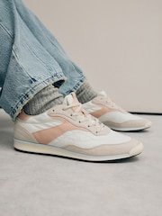 Neutral Forever Comfort® Slim Panel Detail Lace-Up Trainers - Image 2 of 10