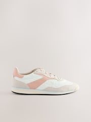 Neutral Forever Comfort® Slim Panel Detail Lace-Up Trainers - Image 8 of 10