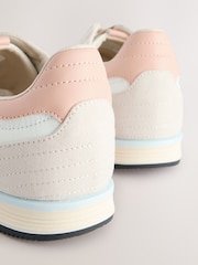 Neutral Forever Comfort® Slim Panel Detail Lace-Up Trainers - Image 9 of 10