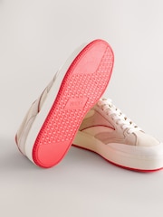 Red Forever Comfort® Panelled Retro Lace-Up Trainers - Image 7 of 9