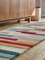 Multi Rio Broken Stripes Runner - Image 2 of 6