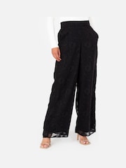 Lovedrobe Burnout Palazzo Trousers - Image 1 of 5