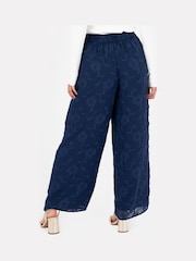 Lovedrobe Burnout Palazzo Trousers - Image 2 of 5