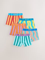 Bright Stripe Boxers 5 Pack (1.5-16yrs) - Image 1 of 9