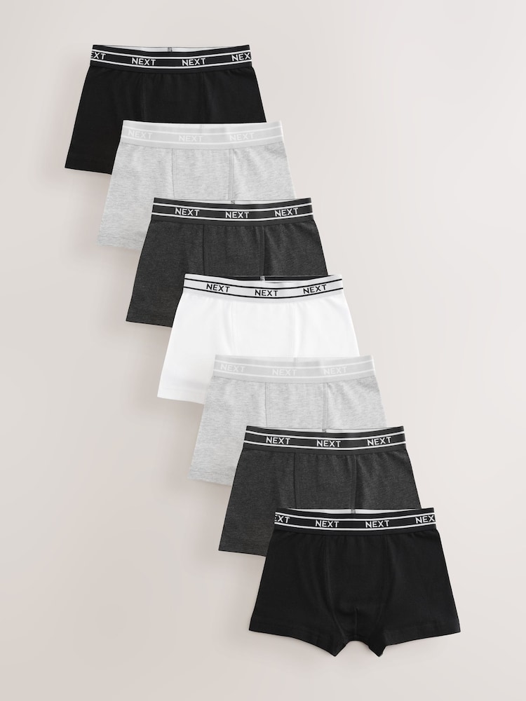 Monochrom - Unterhosen 7er-Pack (2–16Jahre) - Bild 1 von 11