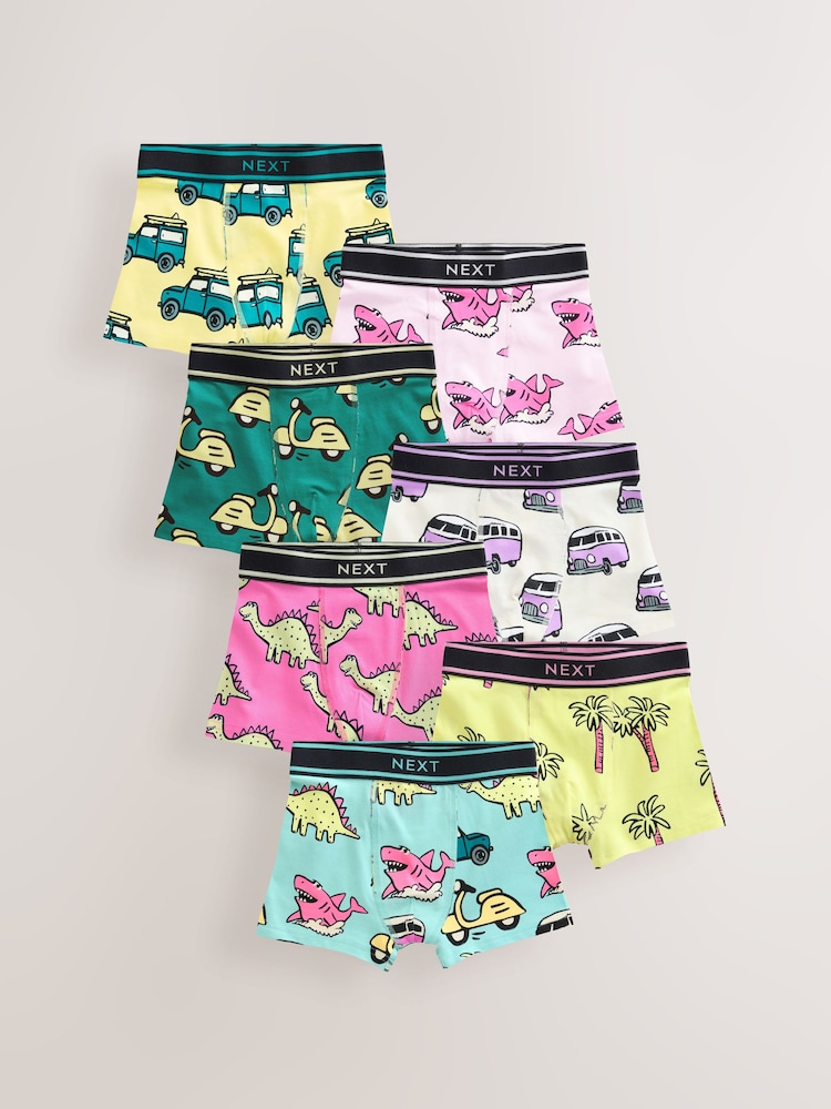 Dino/vozilo - boksarice Trunks 7 Pack (1.5-16let) - Slika 1 iz 11