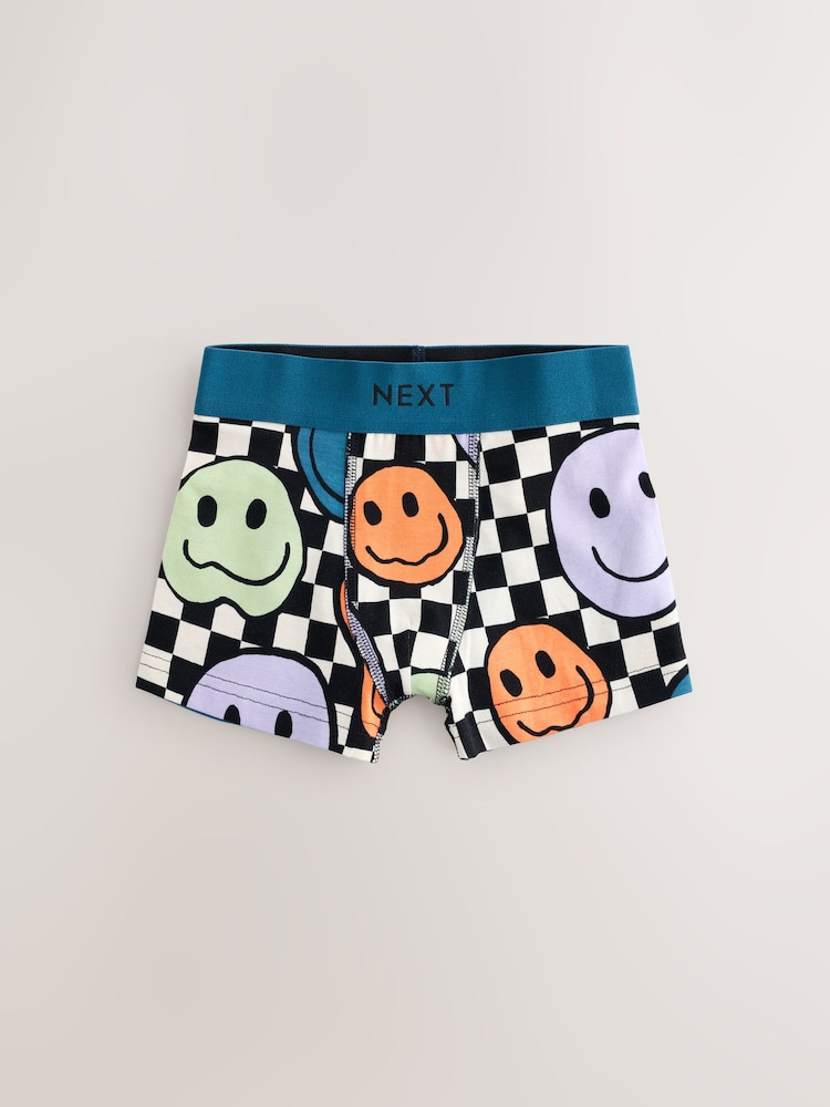 Happy Face Check Trunks 10 Pack (1.5-16yrs) - Image 10 of 14