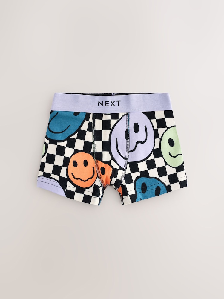 Happy Face Check Trunks 10 Pack (1.5-16yrs) - Image 2 of 14