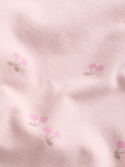 Rosa/Cream/Graues Herz - 4er-Pack kurzärmliges geripptes Baby-Oberteil - Bild 13 von 13