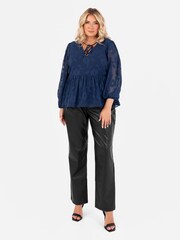 Lovedrobe Burnout Long Sleeve Top - Image 3 of 4