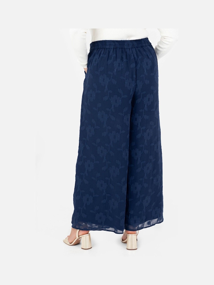 Lovedrobe Burnout Palazzo Trousers - Image 2 of 4