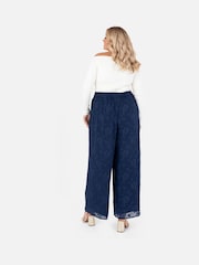 Lovedrobe Burnout Palazzo Trousers - Image 4 of 4