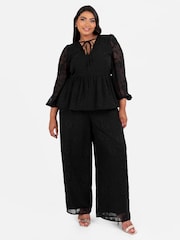 Lovedrobe Burnout Long Sleeve Top - Image 3 of 6