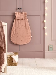 Mamas & Papas Pink Welcome To The World Wildflower 1.0T 2.5 Tog Sleep Bag - Image 2 of 5