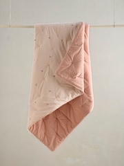 Mamas & Papas Pink Welcome To The World Wildflower 4.0T Quilt Cotbed - Image 2 of 6