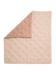 Mamas & Papas Pink Welcome To The World Wildflower 4.0T Quilt Cotbed - Image 3 of 6