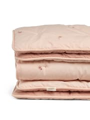 Mamas & Papas Pink Welcome To The World Wildflower 4.0T Quilt Cotbed - Image 6 of 6