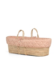 Mamas & Papas Pink Welcome To The World Wildflower Moses Basket - Image 4 of 6