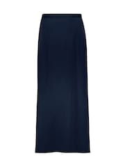 Baukjen Blue Doris Satin Slip Skirt - Image 5 of 5