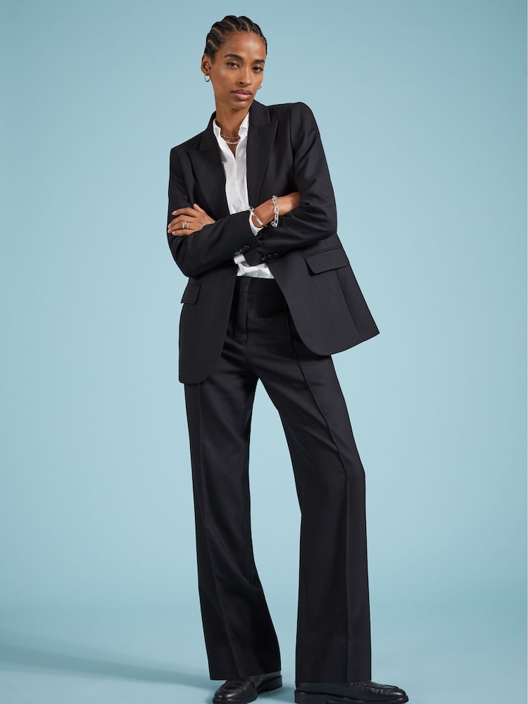 Baukjen Kasay Responsible Pure Wool Black Blazer - Image 1 of 4