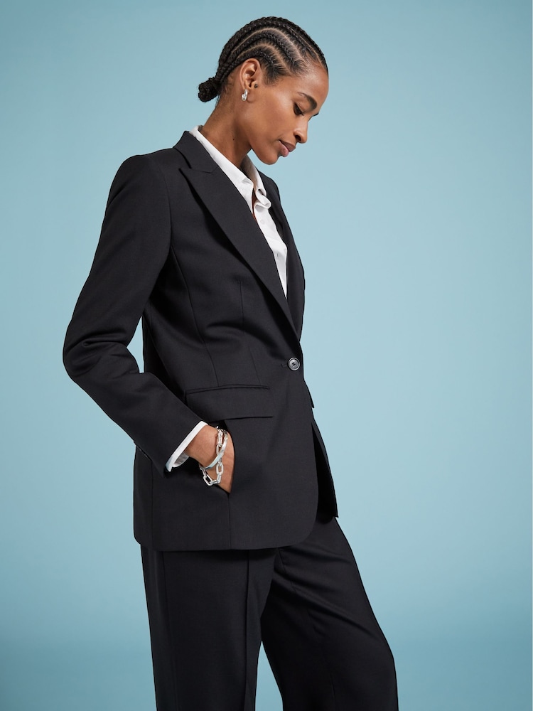 Baukjen Kasay Responsible Pure Wool Black Blazer - Image 2 of 4