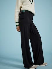 Baukjen Bonnie Wide Leg Black Leggings - Image 1 of 4