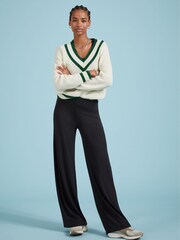 Baukjen Bonnie Wide Leg Black Leggings - Image 2 of 4