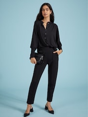 Baukjen Caroline Black Blouse with Lenzing™ Ecovero™ - Image 1 of 5