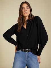 Baukjen Caroline Black Blouse with Lenzing™ Ecovero™ - Image 4 of 5