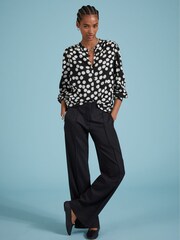 Baukjen Jaqueline Printed Black Blouse - Image 3 of 4