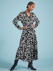 Baukjen Cornelia Maxi Shirt Black Dress - Изображение 3 из 4
